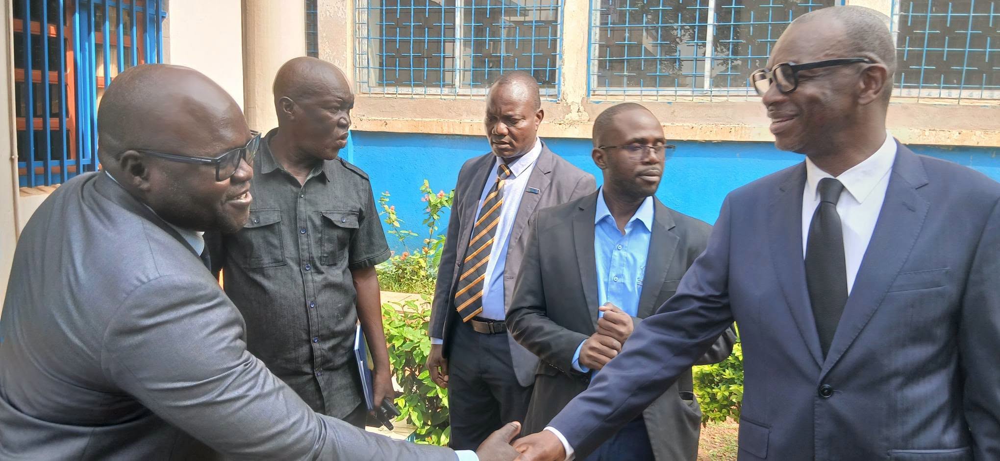 Visite de travail du Ministre Roger ANDJALANDJI